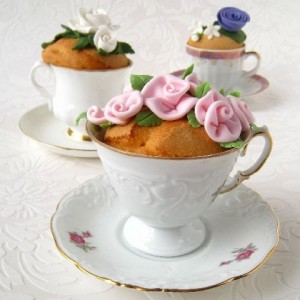 gedecoreerde mugcake